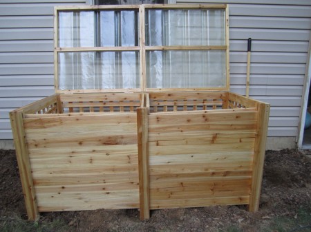 Two bin compost system
